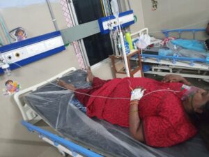 Covid Patient Lung Infection